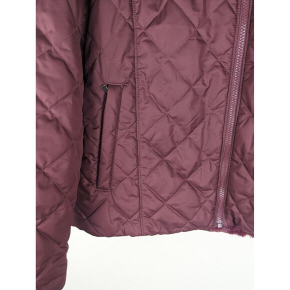 Columbia Women's Puffer Jacket in Plum - Picture 2 of 9